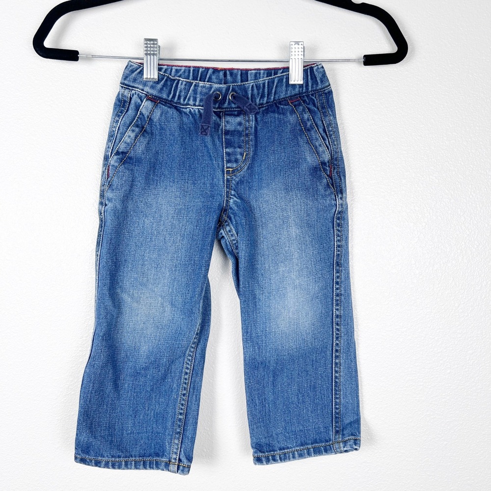 Hanna Andersson Boys Elastic Waist Jeans Sz 3T
